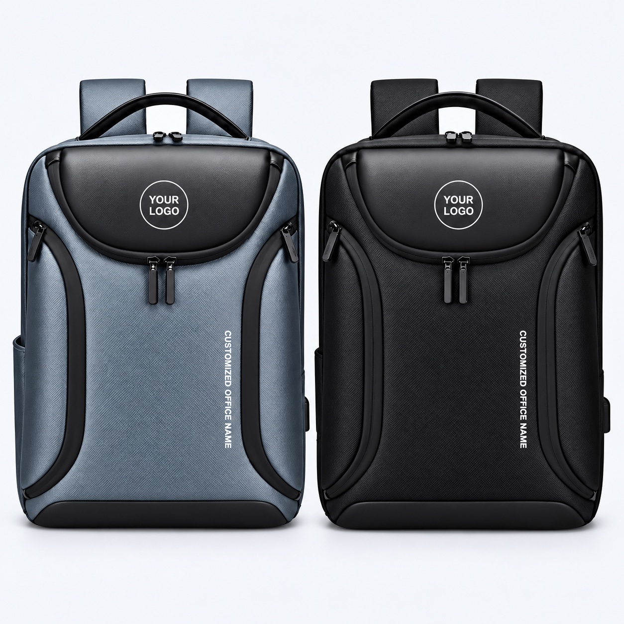 Custom Business Backpacks illustrative product mockup
